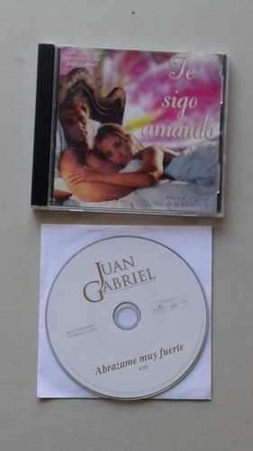 Cd Juan Gabriel Te Sigo Amando / Abrazame Muy Fuerte Promo (Usado)