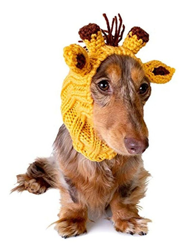 Zoo Snoods The Original Knit Giraffe Dog Snood