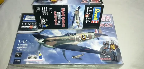 Iron Maiden Avión Aces High Spitfire Mk.v, Revell 1/32