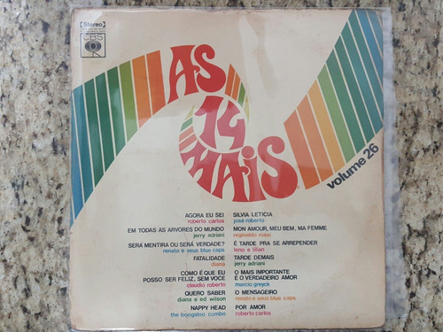 Disco De Vinil (lp) - As 14 Mais Volume 26 (1972) (Usado)