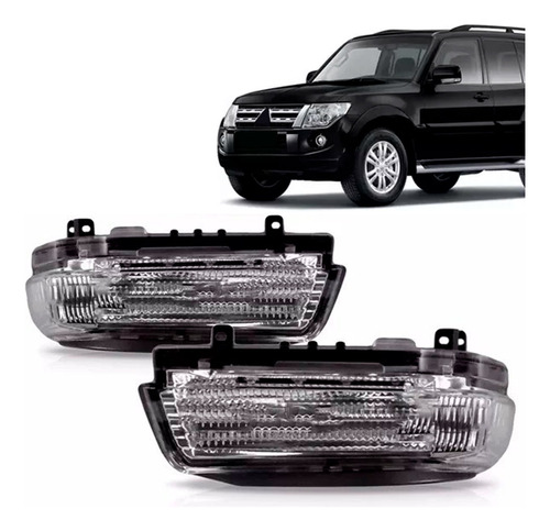 Par Pisca Retrovisor Pajero Full 2008 2009 2010 11 12 13 14