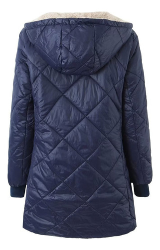 Parka Térmica Impermeable De Invierno Para Mujer Con Capucha