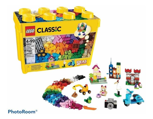 Lego Classic 10698 Caja Grande 790 Pzs Juego De Construcción