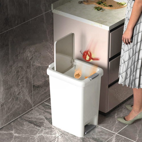Bote De Basura En Forma De P Para El Hogar, Baño, Cocina, In