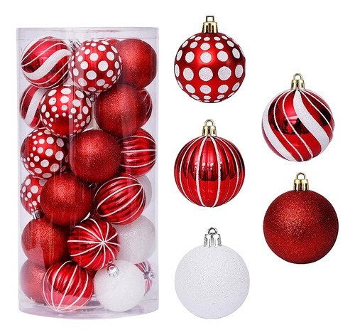 30 Uds Bolas De Navidad Adornos 2023, Decoración Colgante