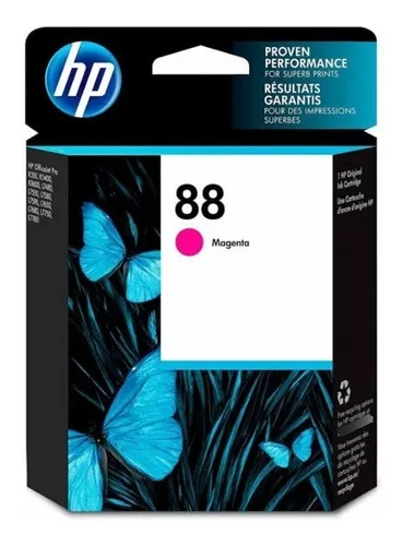 Cartucho Hp 88 C9387al Magenta Para Deskjet K550 K5400 L7590