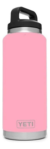 Termo Yeti Rambler 36 Oz De Acero Inoxidable Botella Color Rosa