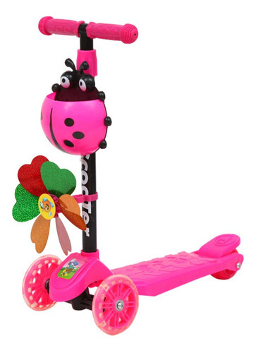 Scooter Toy Princess De Plástico Para Niños Con Altura Ajust