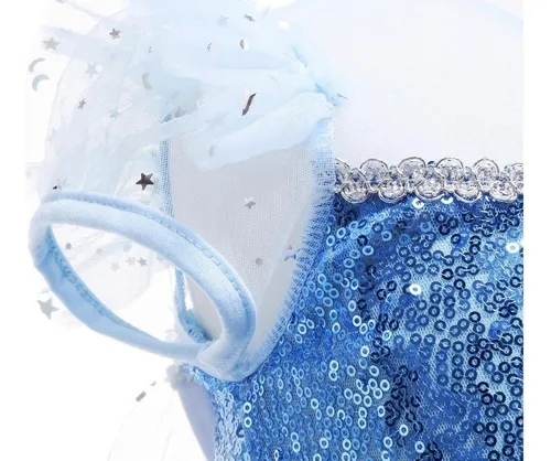 . Vestido Princesa Elsa Frozen 2 Disfraz De Halloween