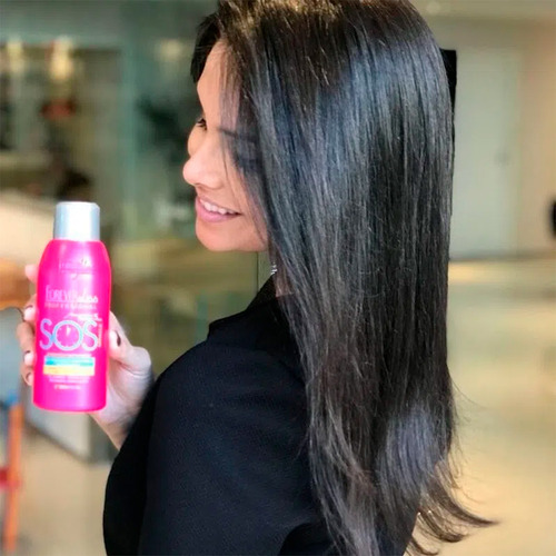 Kit Spray Bye Bye E Sos Antiemborrachamento Forever Liss