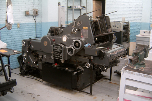 Heidelberg Kors Offset Gris 4 Oficios