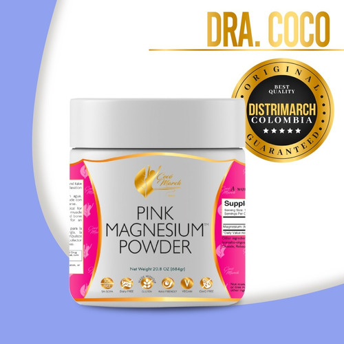 Imagen 1 de 4 de Pink Magnesium Powder Dra Coco March