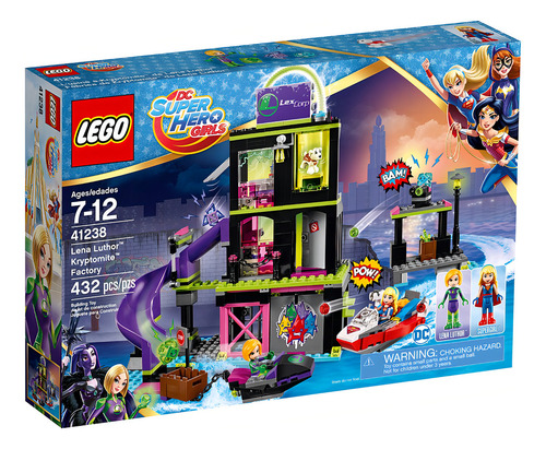 Lego Juego De Construcción Dc Super Hero Girls Fábrica De Kryptomites De Lena Luthor