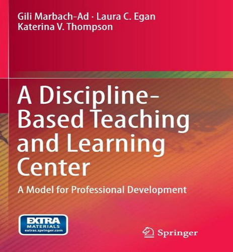 A Discipline-based Teaching And Learning Center, De Gili Marbach-ad. Editorial Springer, Tapa Blanda En Inglés