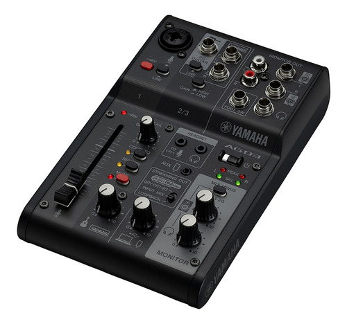 Kit Streaming Ag03mk2 Lspk B Mixer Fone E Microfone Yamaha
