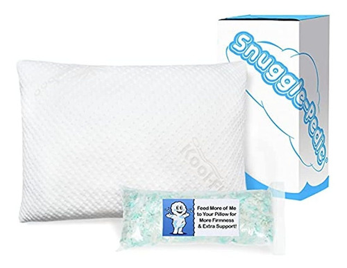 Almohadas De Espuma Viscoelástica Ajustables Snuggle-pedic -