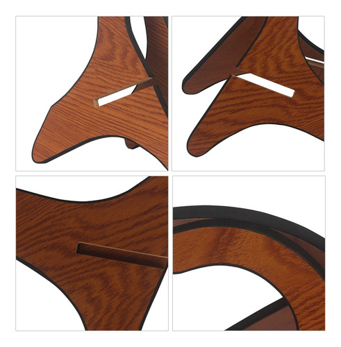. Soporte De Guitarra De Madera Para Ukelele Portátil Y