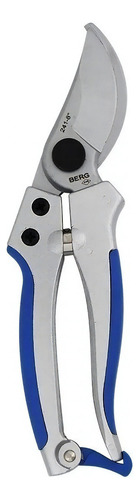 Tesoura Poda Japonesa Profissional By Pass Corneta Berg Cor Azul-turquesa