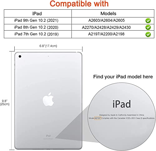 Funda Rotativa Para iPad 9th Generacion (2021) iPad 8th G -3