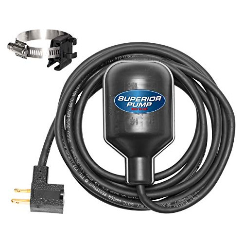 92000 Interruptor De Flotador Anclado Negro