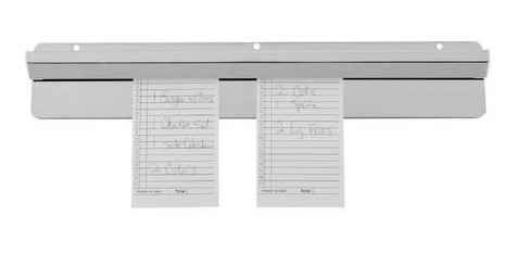 Imagen 8 de 8 de Porta Comanda Para Papeles Aluminio 60 Cm Ancho Comandera