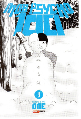 Mob Psycho 100 N° 09 - Em Português - Editora Panini - Formato 13,5 X 20 - Capa Mole - Bonellihq 9 Cx476 J23