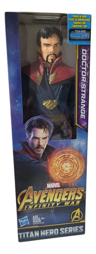 Boneco Doutor Estranho Marvel 30cm Articulado Da Hasbro.