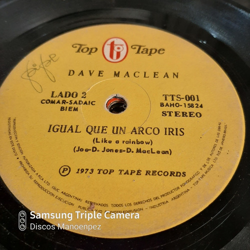 Simple Dave Maclean Top Tape C19 (Usado)