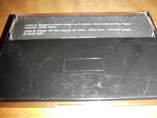 El Corte Cassette Original 1986 Javier Calamaro