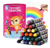 Comprar Crayones Gigantes Lavables Jar Melo Para Niños Pequeños, 24