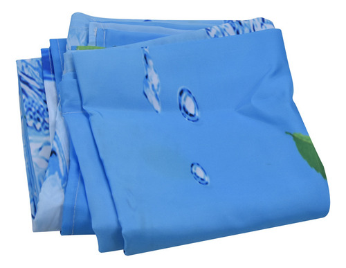 Cortina De Ducha Para El Hogar, Impermeable, Poliéster, Con