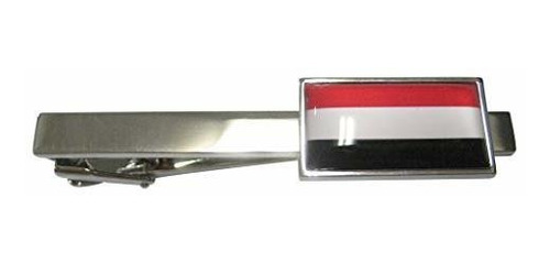 Clip De Corbata Con Bandera De La República De Yemen Con Bor