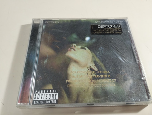 Deftones - Saturday Night Wrist - Cd Promo Made In Usa