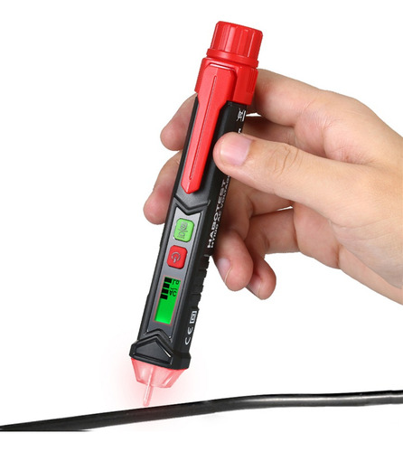Probador De Voltaje De Ca Con Alarma De Sonido Y Luz