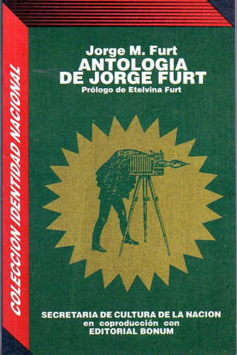 Antologia De Jorge Furt, de Furt, Jorge M.. Editorial BONUM en español