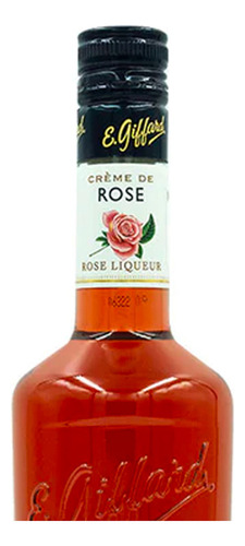 Pack De 4 Licor Giffard Creme De Rose 700 Ml