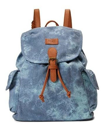 Rosa Vida Del Océano Mochila Bijou Azul Largo Fin De Qcwyo