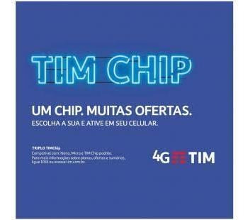 Kit 30 Unid Chip Da Tim Triplo Corte Atacado Dd 11 Ao 99