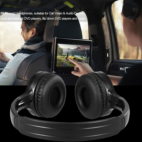 Fones De Ouvido Sem Fio Infravermelhos Para Carro