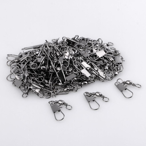 Pesca Swivels Snap Barril Giratorio 008
