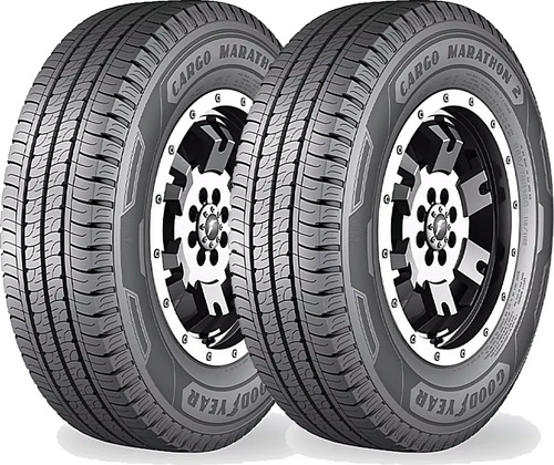 Kit de 2 llantas Goodyear Cargo Marathon 2 LT 205/75R16 113 Q