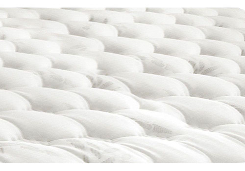 Cama Box Queen: Colchão Molas Ensacadas Castor Pocket Silve