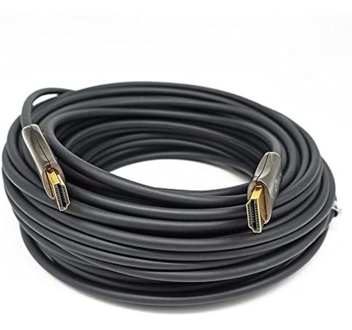 Dtech Cable Hdmi 2.0 Ultra Delgado De Fibra Óptica De 150 Pi