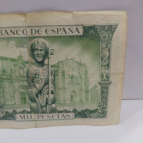 Antiguo Billete 1000 Pesetas España 1965 Pick 151