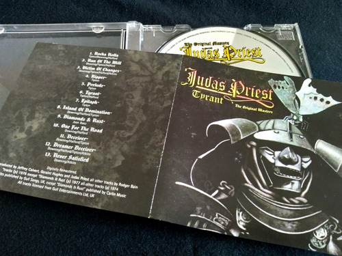 Cd Judas Priest - Tyrant - The Original Masters (saxon, Dio) (Usado)