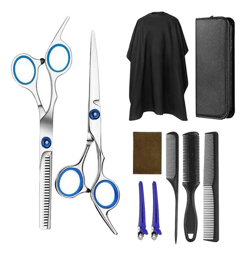 . Conjunto De Tesouras Profissionais Para Corte De Cabelo,