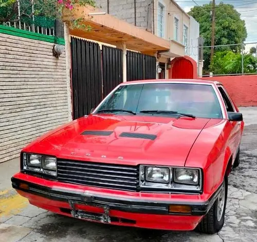 Ford Mustang Hard Top 82 Rojo