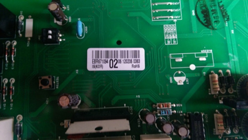 Pcb Assembly Main Ebr67109402 LG Refrigerador Vanguard Rtp
