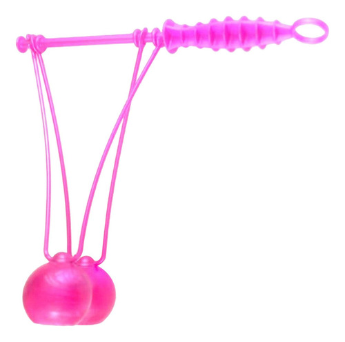 Swing Up Balls On A String Noise Maker Mini Rosado Rojo
