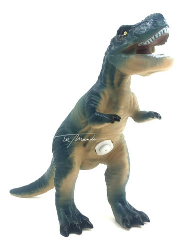 Dinosaurio De Juguete Tiranosaurio Rex De Goma Con  Sonido 